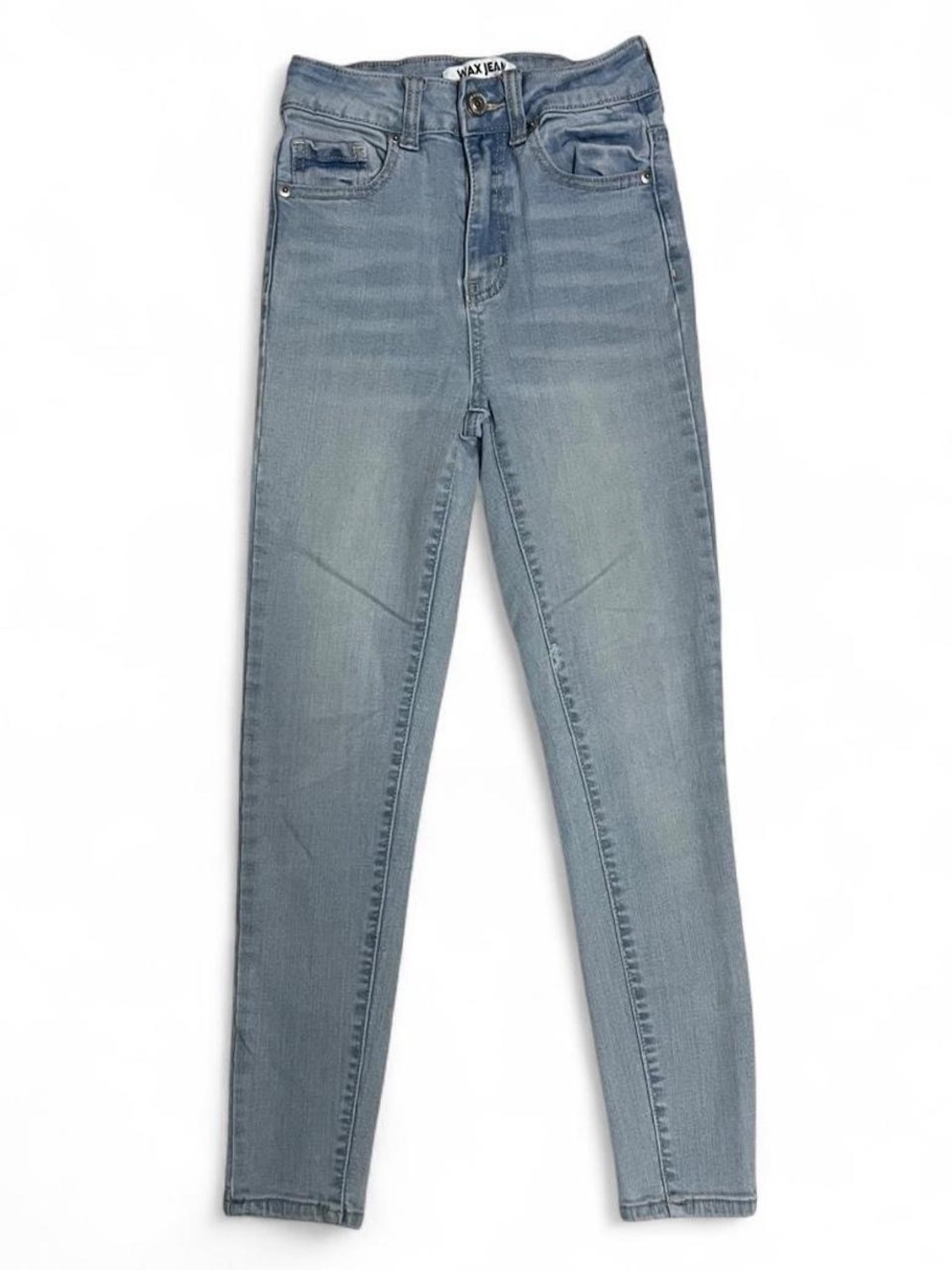 Wax Jean Light Blue High-Rise Skinny Jeans - Slim Fit